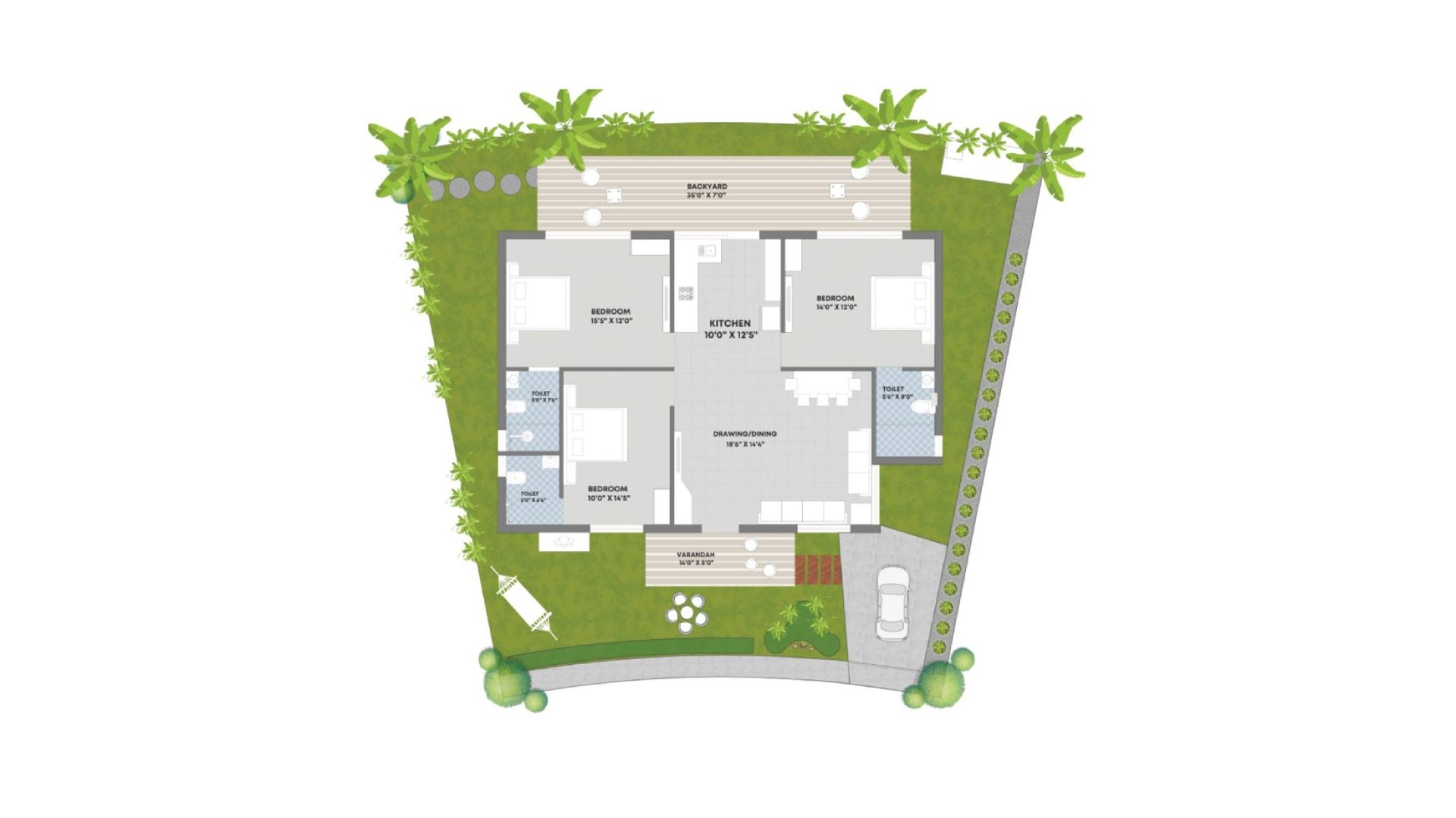 3BHK Plan